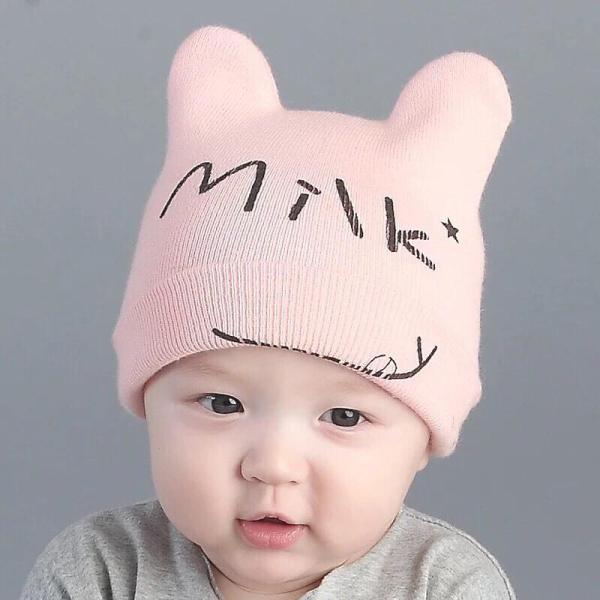 Mũ len milk cho bé trai -bé gái