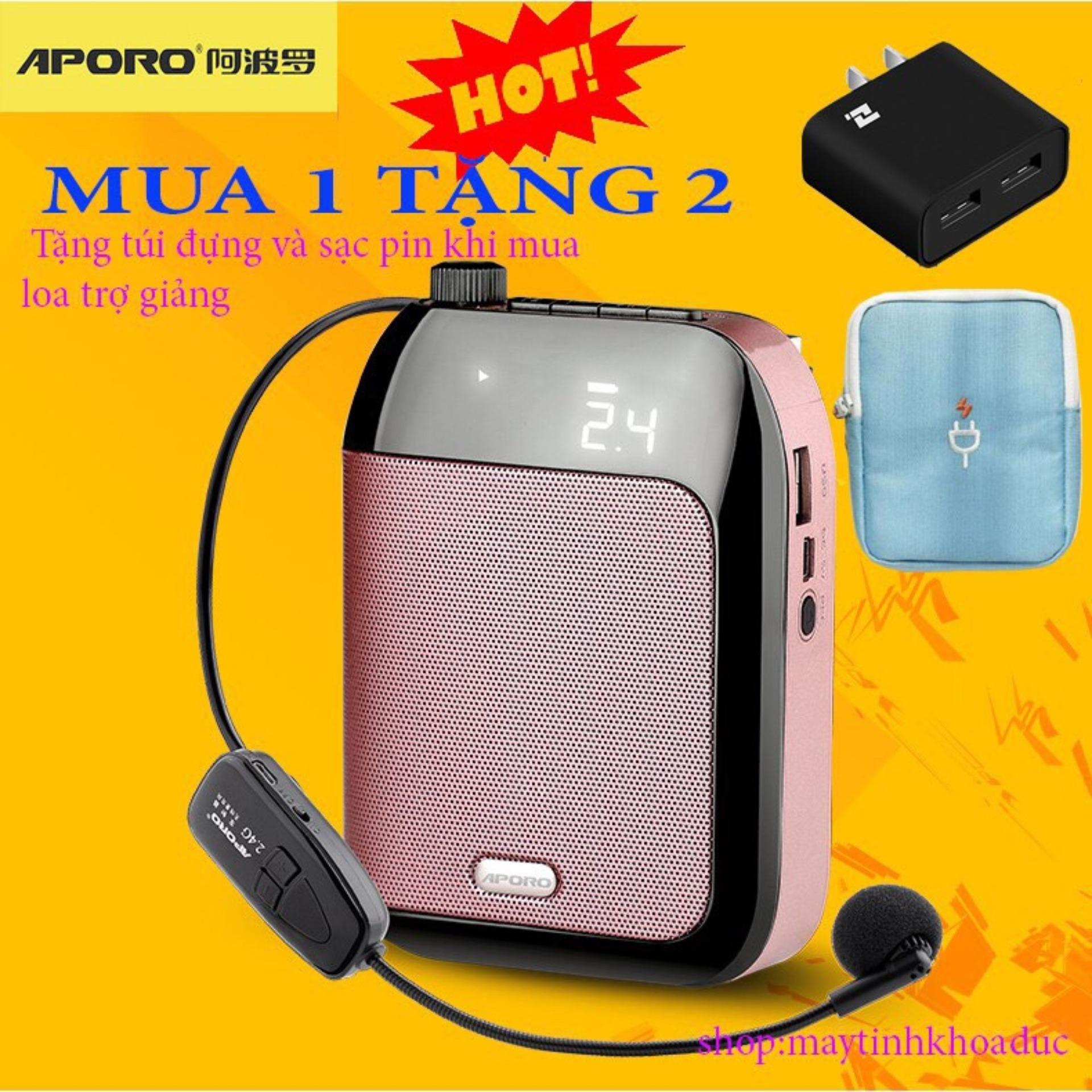 Máy trợ giảng không dây aporo t9 uhf