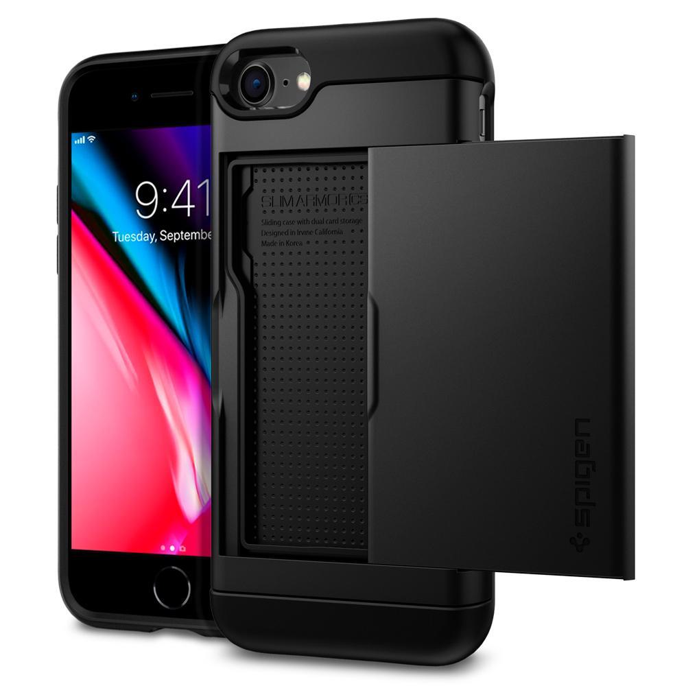 Ốp lưng spigen iphone 7/8 case slim armor cs - đại lý ủy quyền lamino
