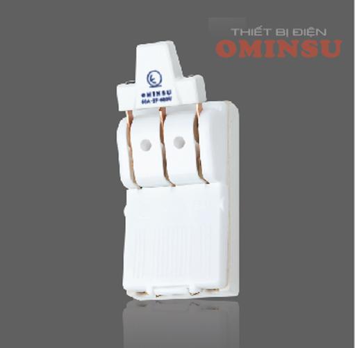 Cầu dao điện cao cấp 2 ngả ominsu cd 60a-3p