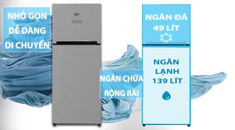 Tủ lạnh Beko Inverter RDNT200I50VS