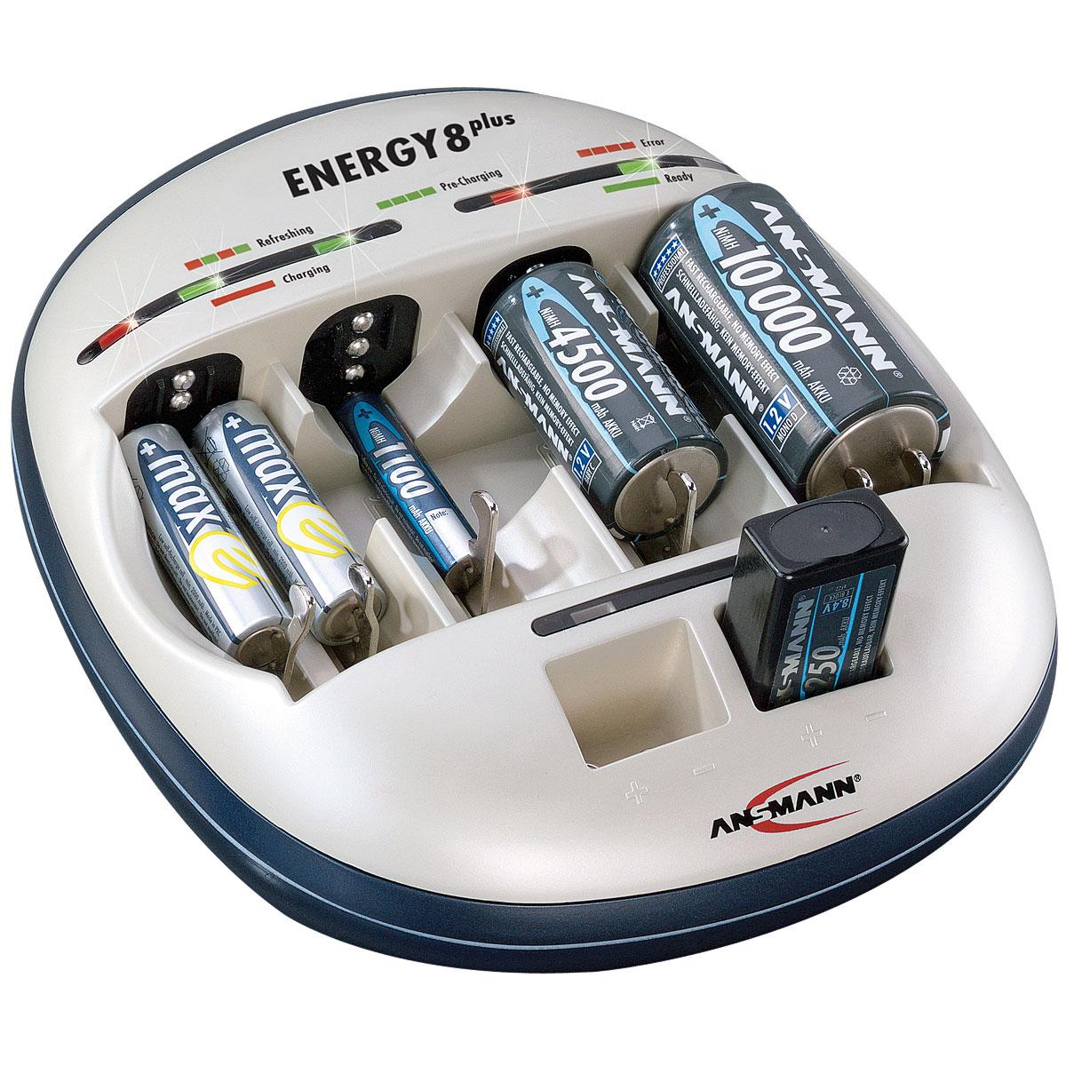 Bộ sạc pin ansmann energy 8 plus
