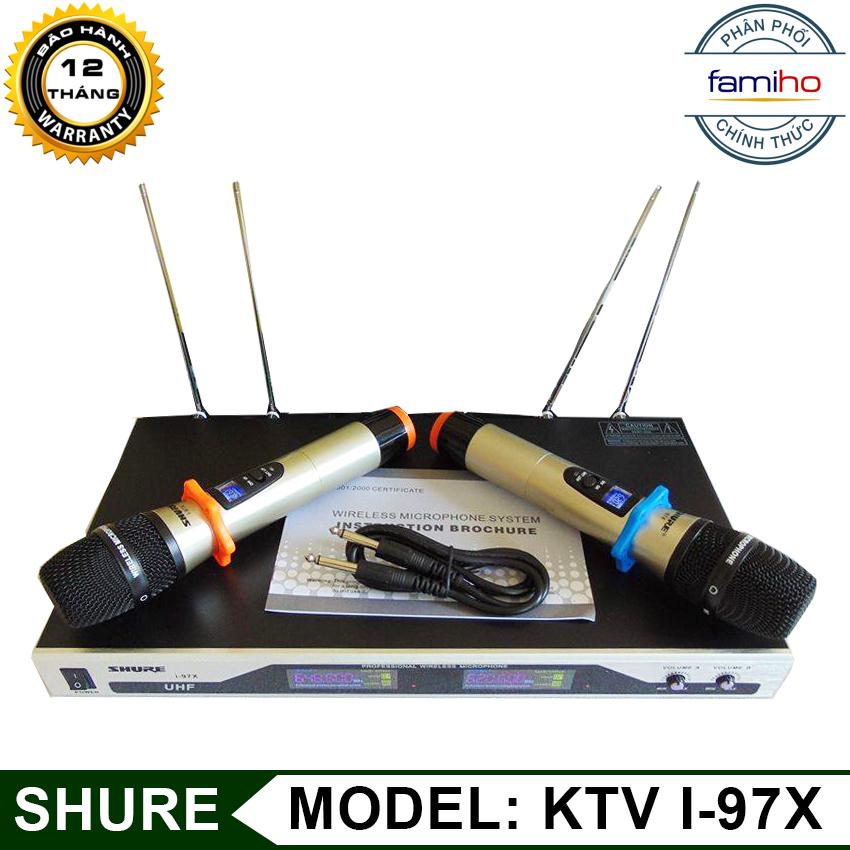 Micro không dây shure ktv i-97x