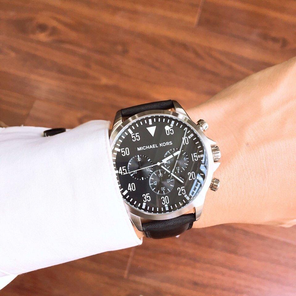 Đồng hồ nam dây da michael kors mk8535