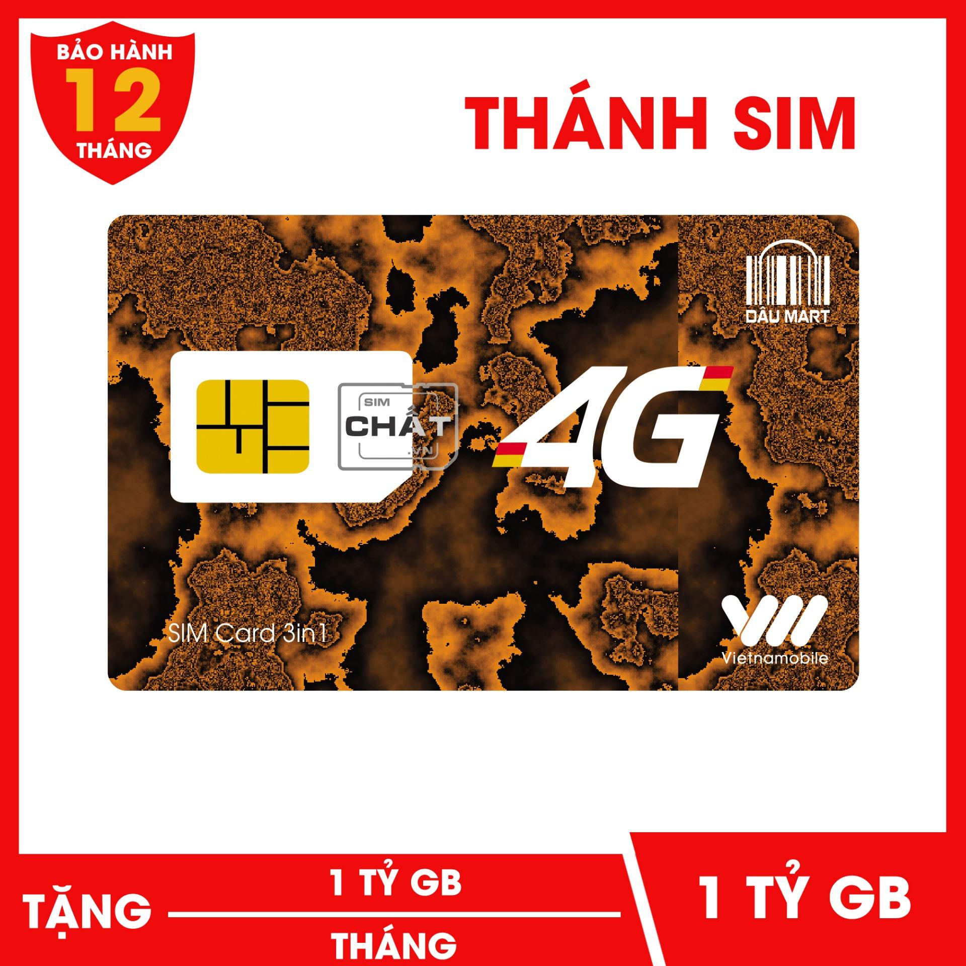 [HCM]BOM SIM - SIÊU THÁNH SIM 4G Vietnamobile Tặng 120GB/Tháng Và Gọi Miễn Phí
