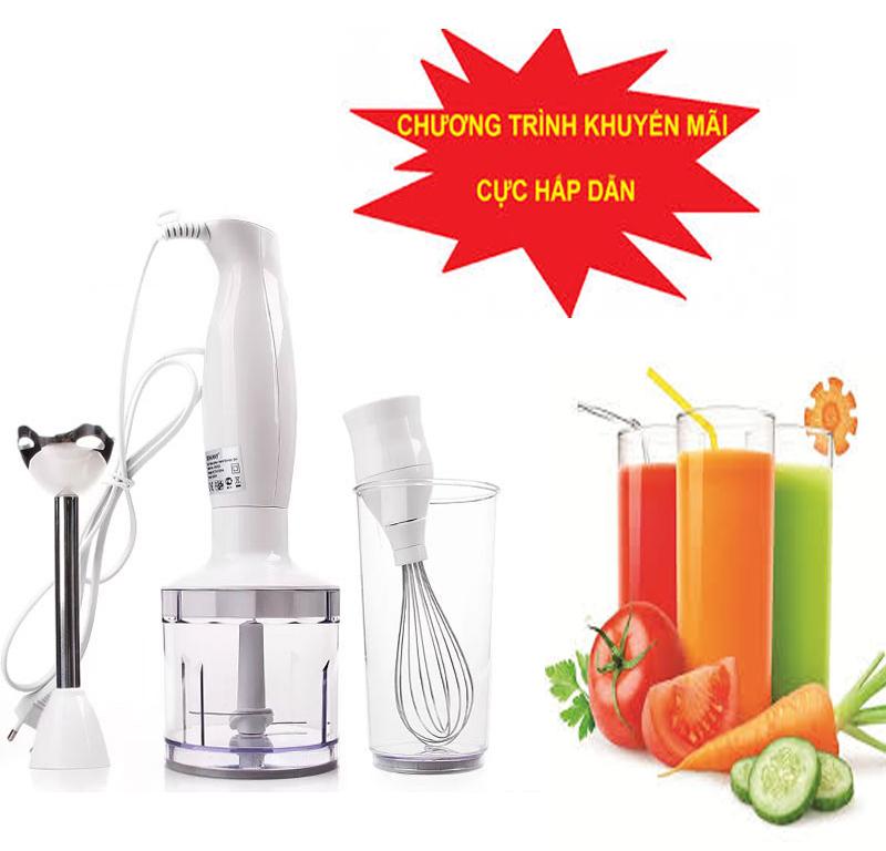 May Xay Sinh To Philip Cam Tay Có Tốt Bằng Máy Xay Cầm Tay Sokany,  Bộ Máy Xay Cầm Tay Đa Năng Sokany Hb230 Mẫu 335