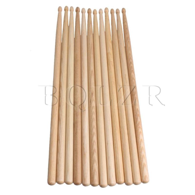 6 cặp (12 Que) Trống Gậy Burlywood