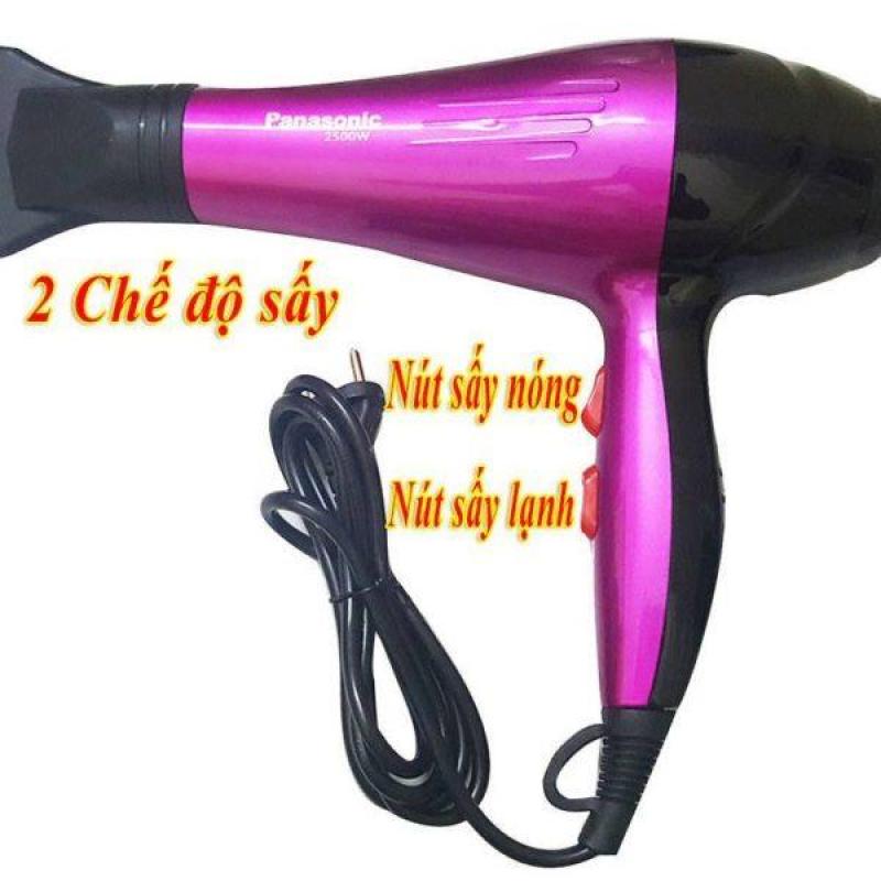 Máy sấy tóc chuyên dụng Panasonic công suất cao 2500W (tặng kèm đầu sấy thẳng tóc), may say toc chuyen dung Panasonic cong suat cao