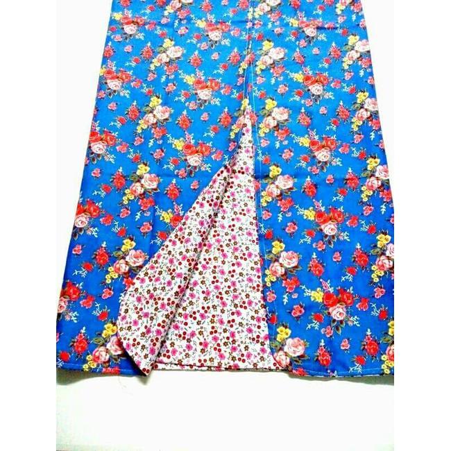 Váy chống nắng 2 lớp hoa văn