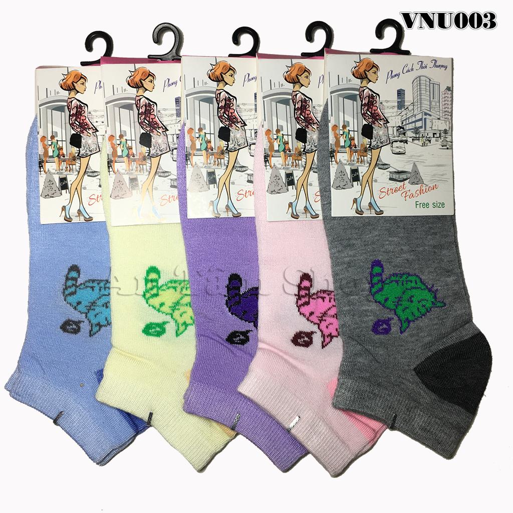 05 đôi tất vớ nữ hình mèo