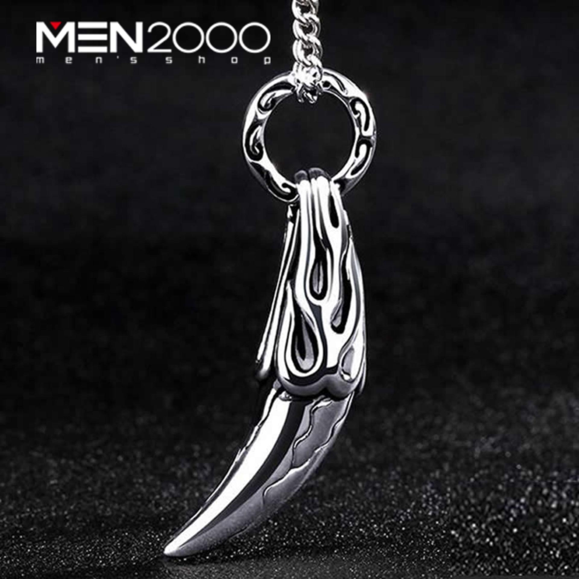 [HCM]Mặt dây chuyền nam kiểu nanh sói NXL1004 (không có dây)