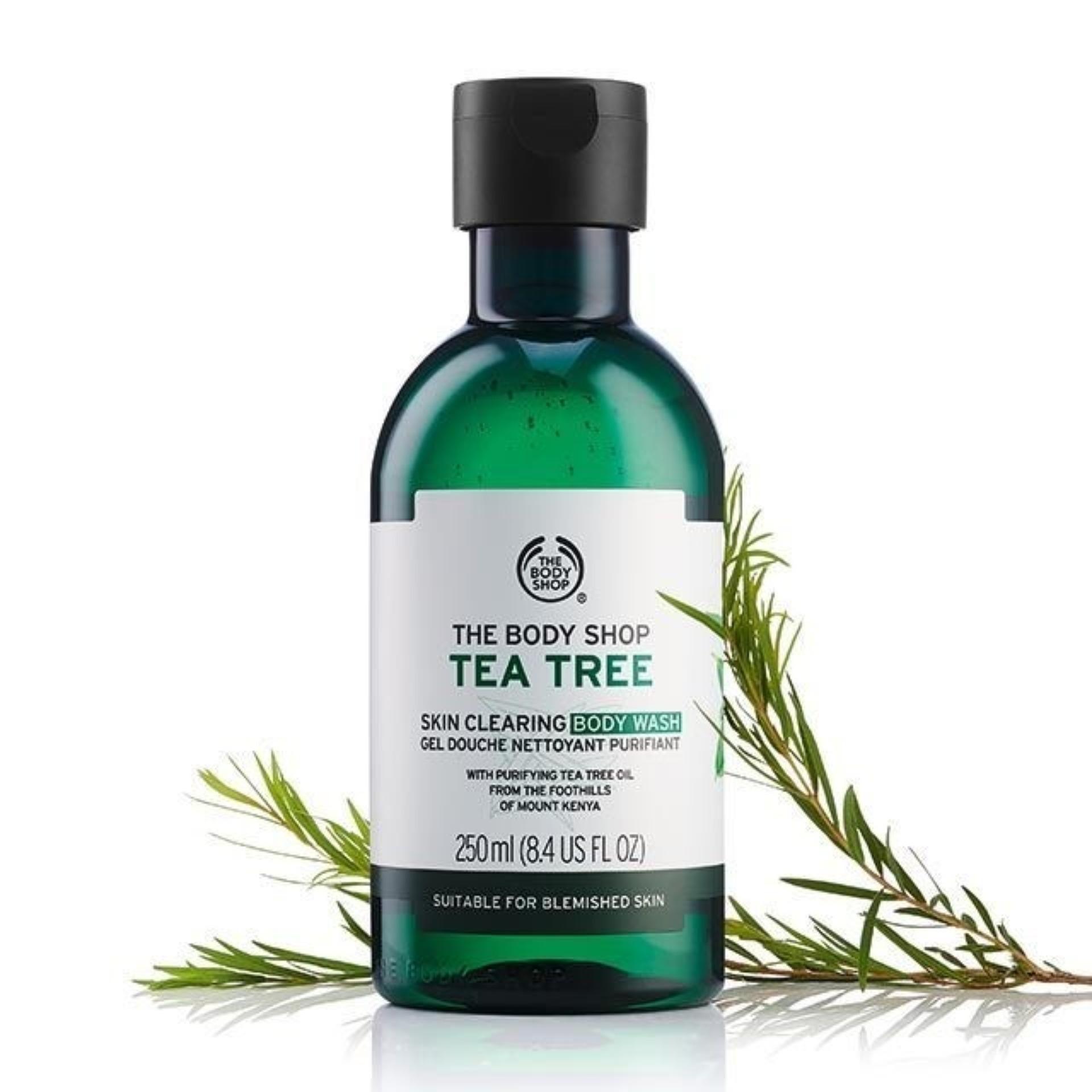 Sữa tắm dạng gel the body shop tea tree body wash 250ml