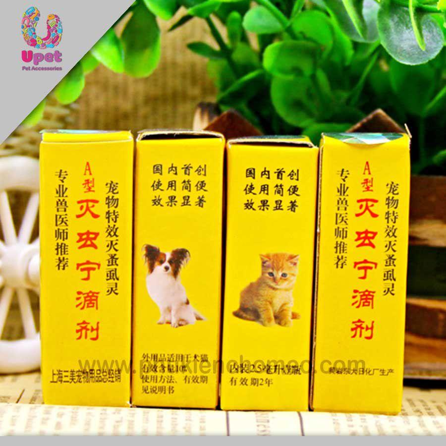 Hanpet - Miễn phí >129k - SP 464 - Thuôc nhỏ gáy chó mèo ( 4711620) (hongkong)- HP10837TC