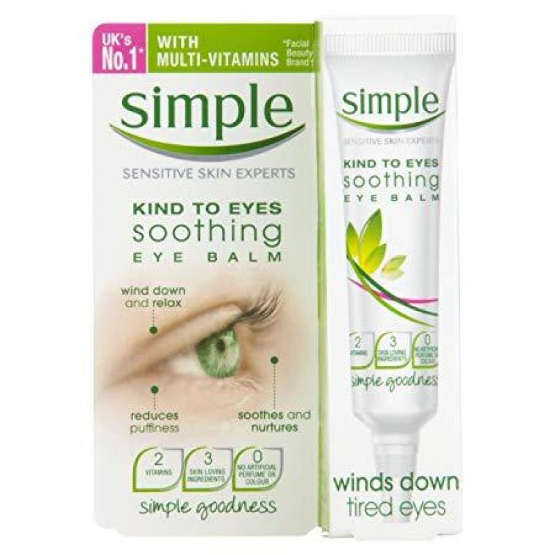 Kem Dưỡng Vùng Mắt Simple Kind To Eyes Soothing Eye Balm 15ml giá rẻ