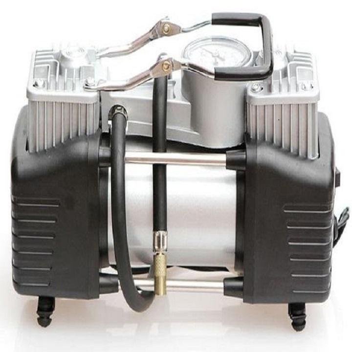 Bơm hơi ô tô 2 xi lanh dự phòng trên xe công suất lớn 280w bơm cực nhanh