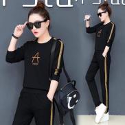 Đồ bộ thể thao thu đông cao cấp chữ A