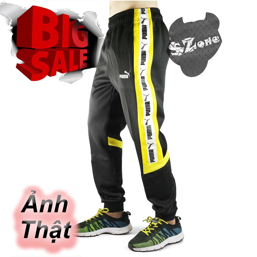 Quần Jogger Thun Nỉ Nam Dáng Côn Bo Gấu, quần gym thu đông, quần thể thao ống dài thu đông chất đẹp SQD410