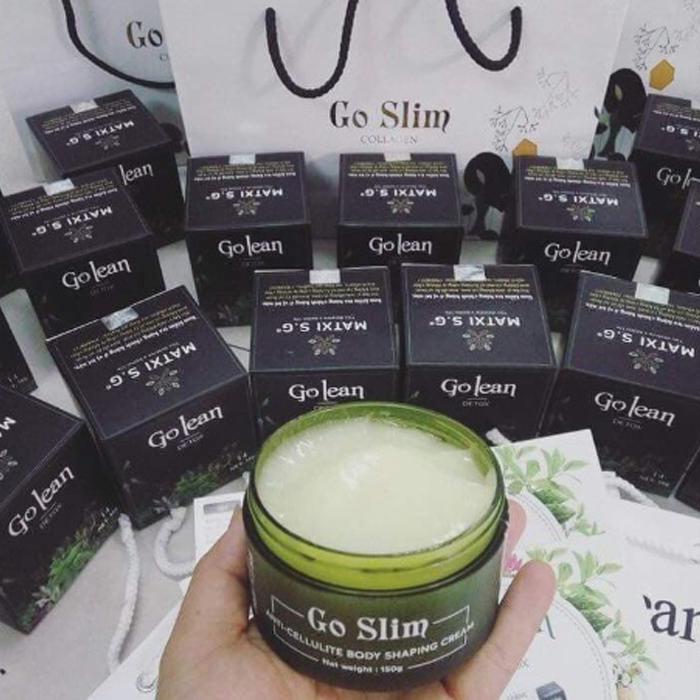 [HCM]Kem tan mỡ Goslim + Đai nịt bụng