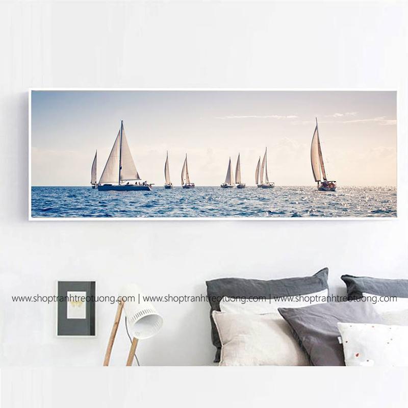 Tranh treo tường Những cánh buồm - DC128, Tranh treo tường chất lượng cao, siêu sắc nét, đẹp giá rẻ tại Du Mục Art