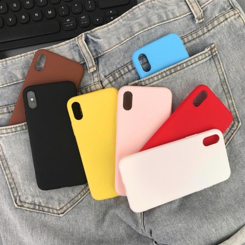 Giá ỐP LƯNG SILICON MÀU DÀNH CHO IPHONE 6-X