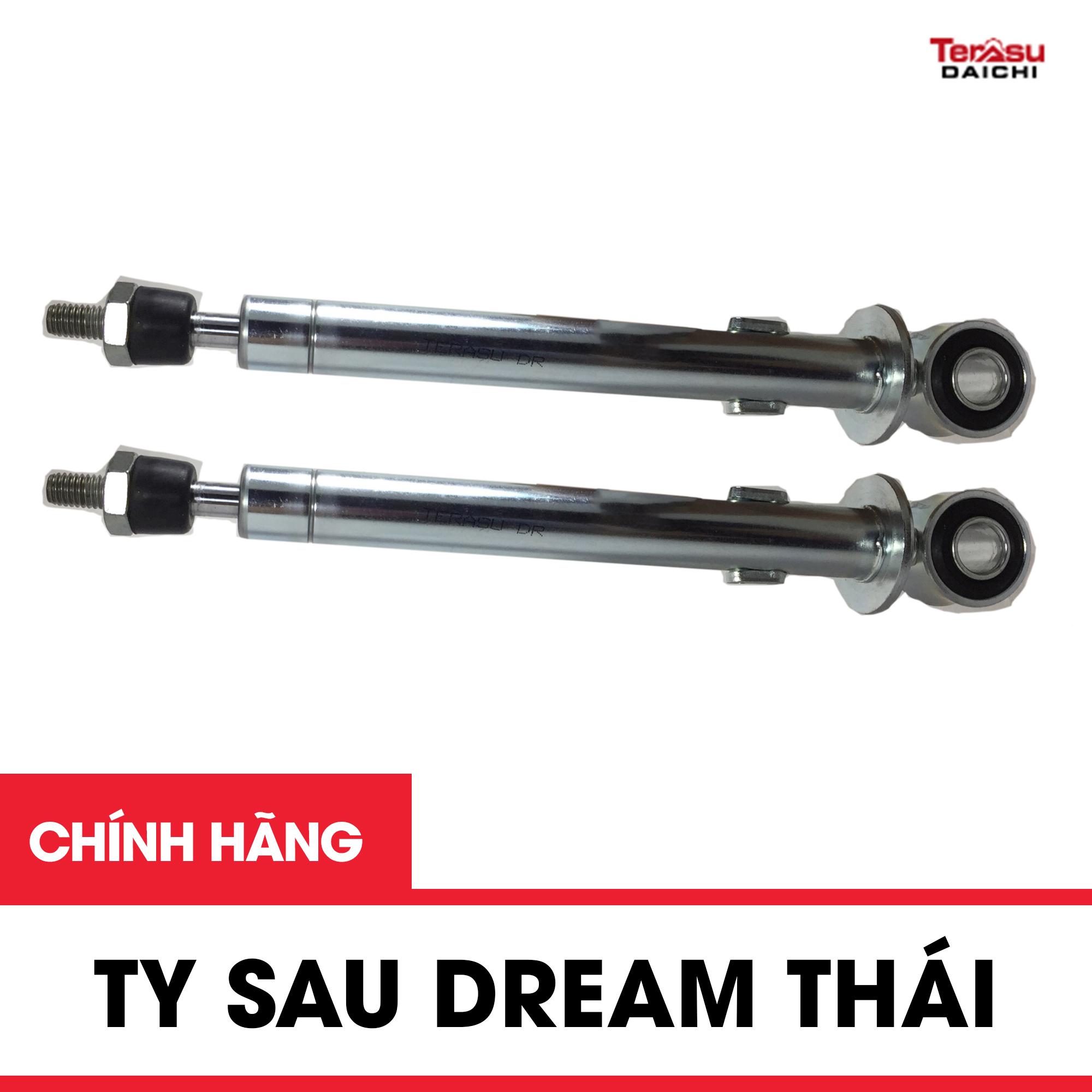 Bộ đôi ty giảm xóc sau dành cho xe máy  Dream Tháichính hiệu Daichi đi êm, không cứng, không chảy dầu, phân phối phụ tùng Daichi.vn