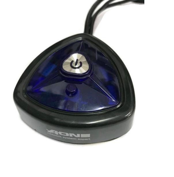 Nút nguồn máy tính AONE tam giác dán màu xanh