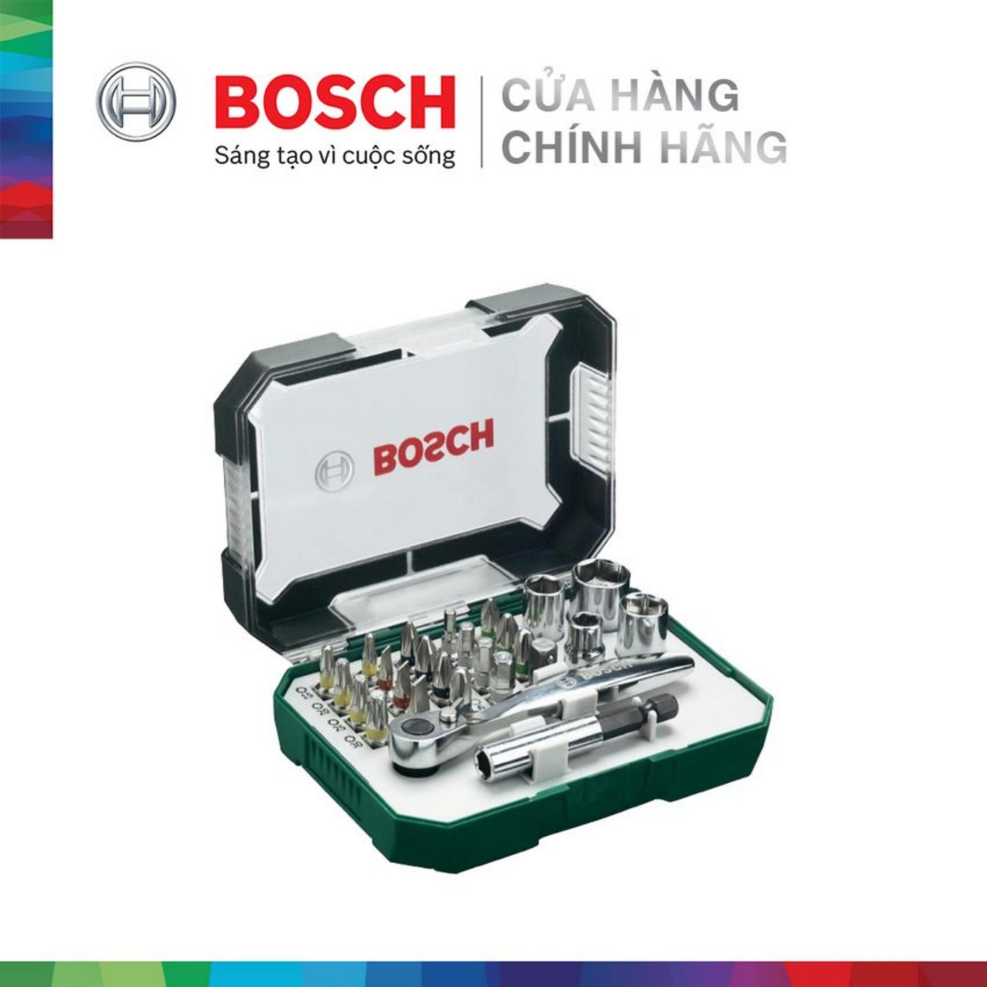 Bộ vặn vít Bosch 26 món 2607017322