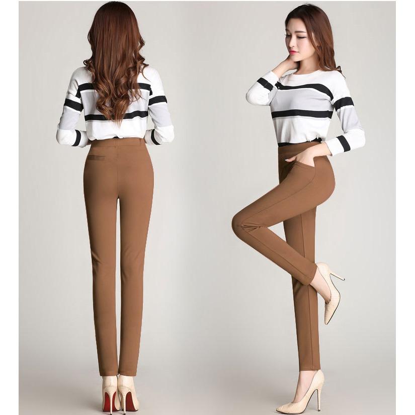 Quần Tây ôm cotton co giãn 4 chiều cao cấp