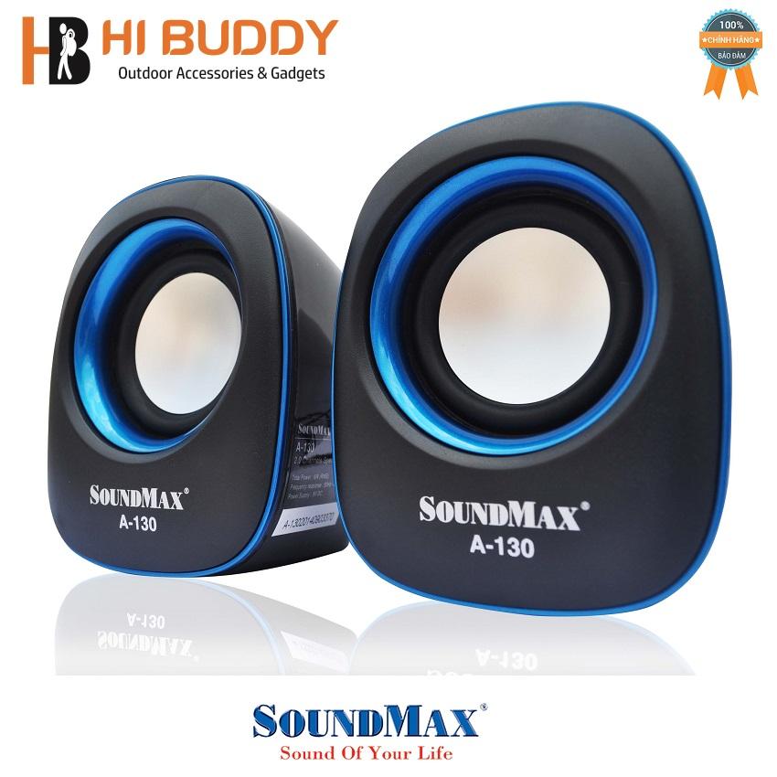 Loa vi tính soundmax a-130/2.0 6w rms