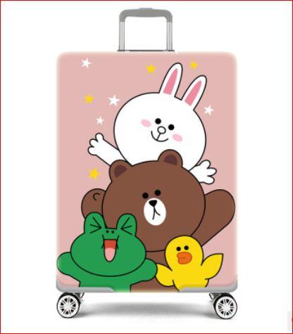 Túi bọc bảo vệ vali du lịch Những người bạn sz M 22 -25 inch
