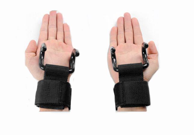 Dây quấn cổ tay có móc sắt nâng tạ