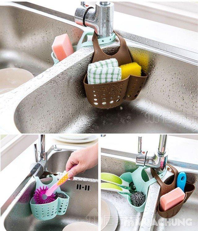 Sét 2 giỏ sinicol treo đồ rửa bát tiện lợi