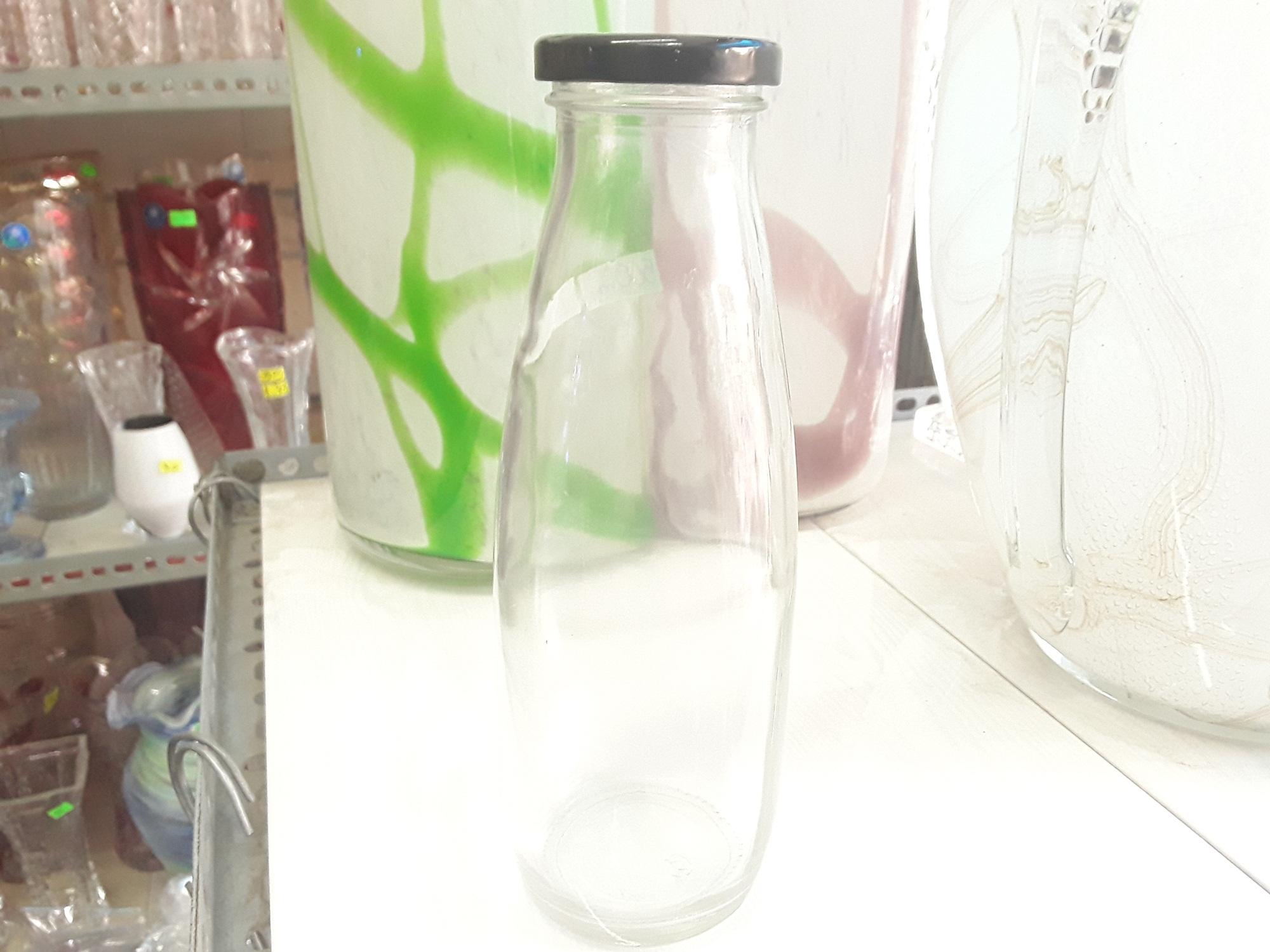 Combo 5 Chai thủy tinh bầu tròn 500ml
