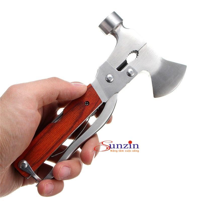Dụng cụ cứu hộ đa năng để trên xe hơi hình rìu
