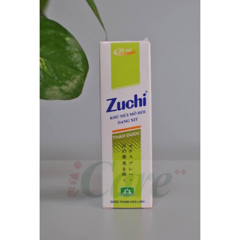 SẢN PHẨM KHỬ MÙI HÔI DẠNG XỊT - ZUCHI