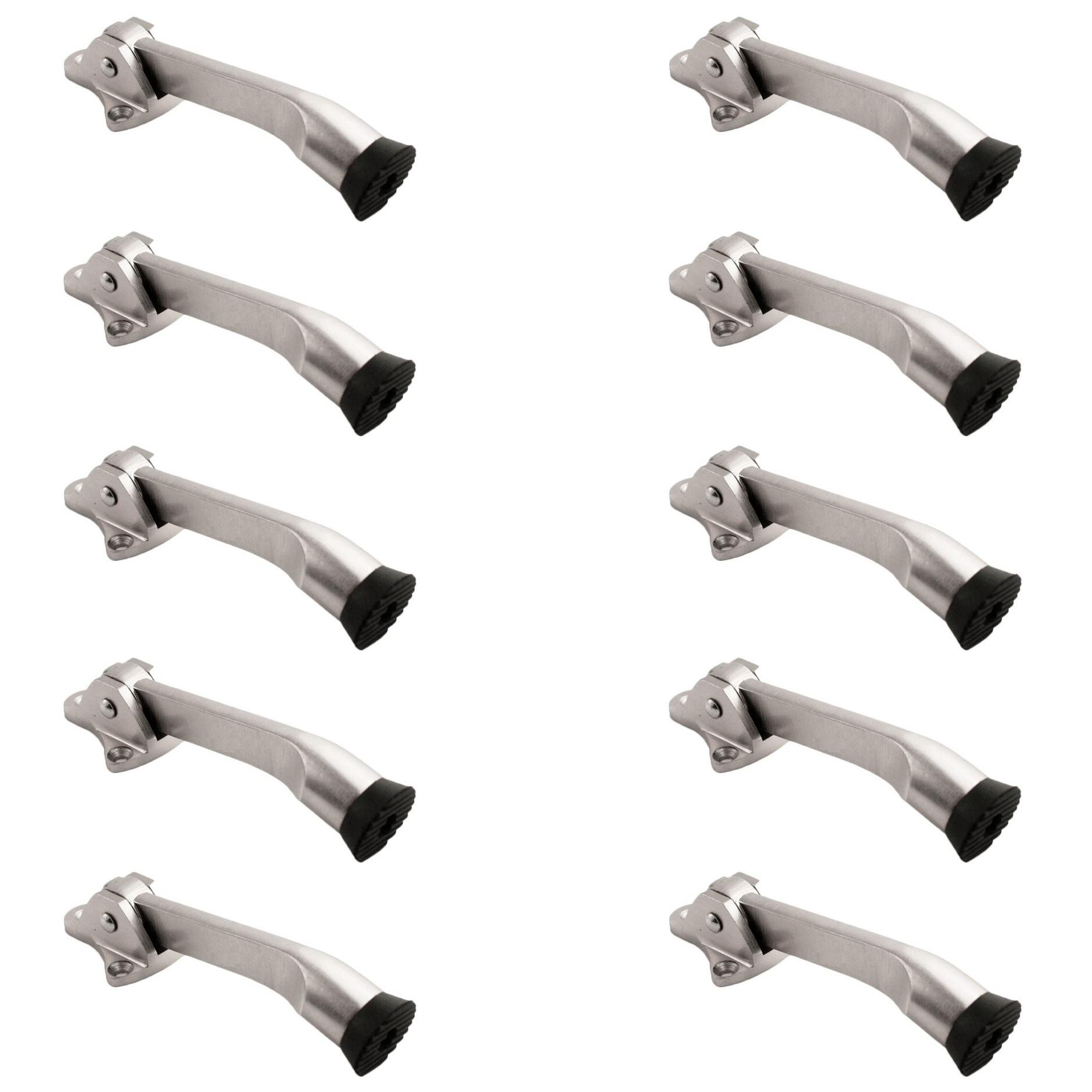 Bộ 10 chặn cửa móng ngựa GD-057 (Trắng)