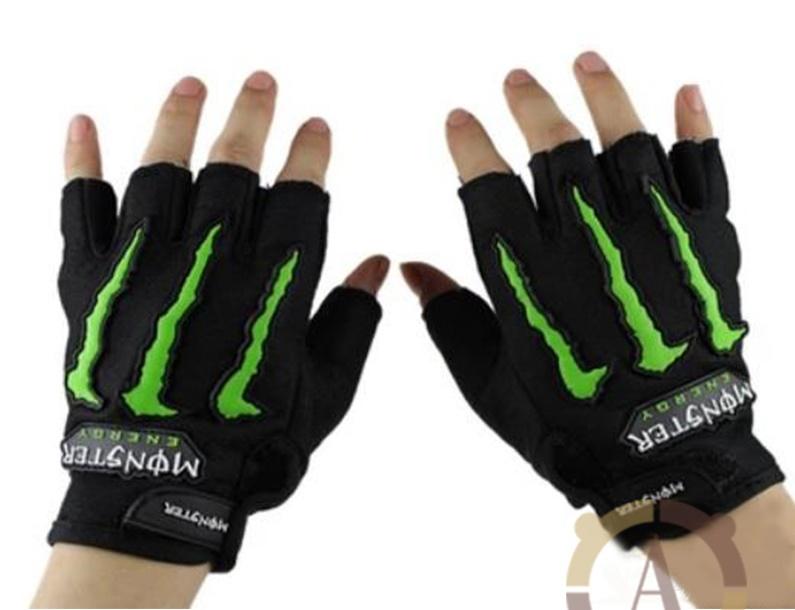 Găng tay monster không gù hở ngón
