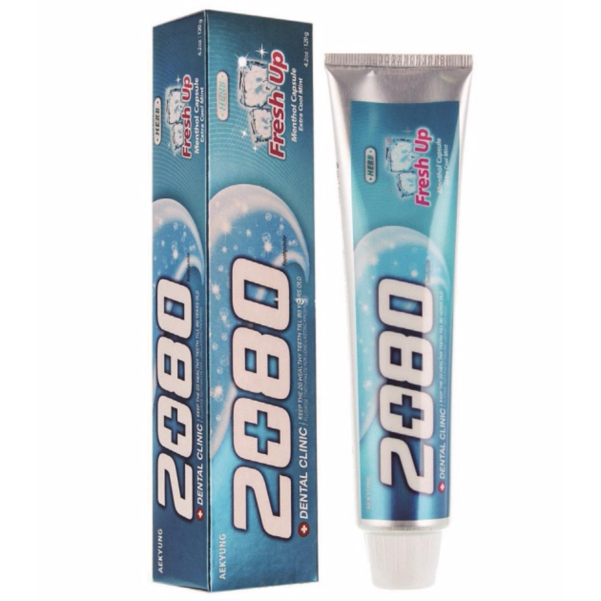 Kem đánh răng ngừa sâu răng và hôi miệng 2080 Fresh Up Hàn Quốc 120g