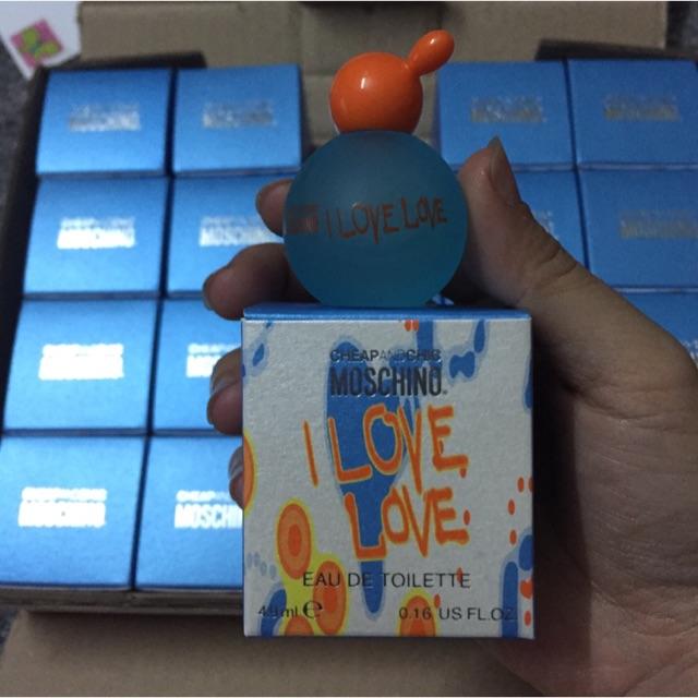 Nước hoa mini Moschino I LOVE LOVE