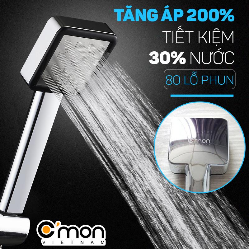 Tay sen tăng áp 2 lần hiệu quả cho nước yếu C'mon TS-06 (bạc)