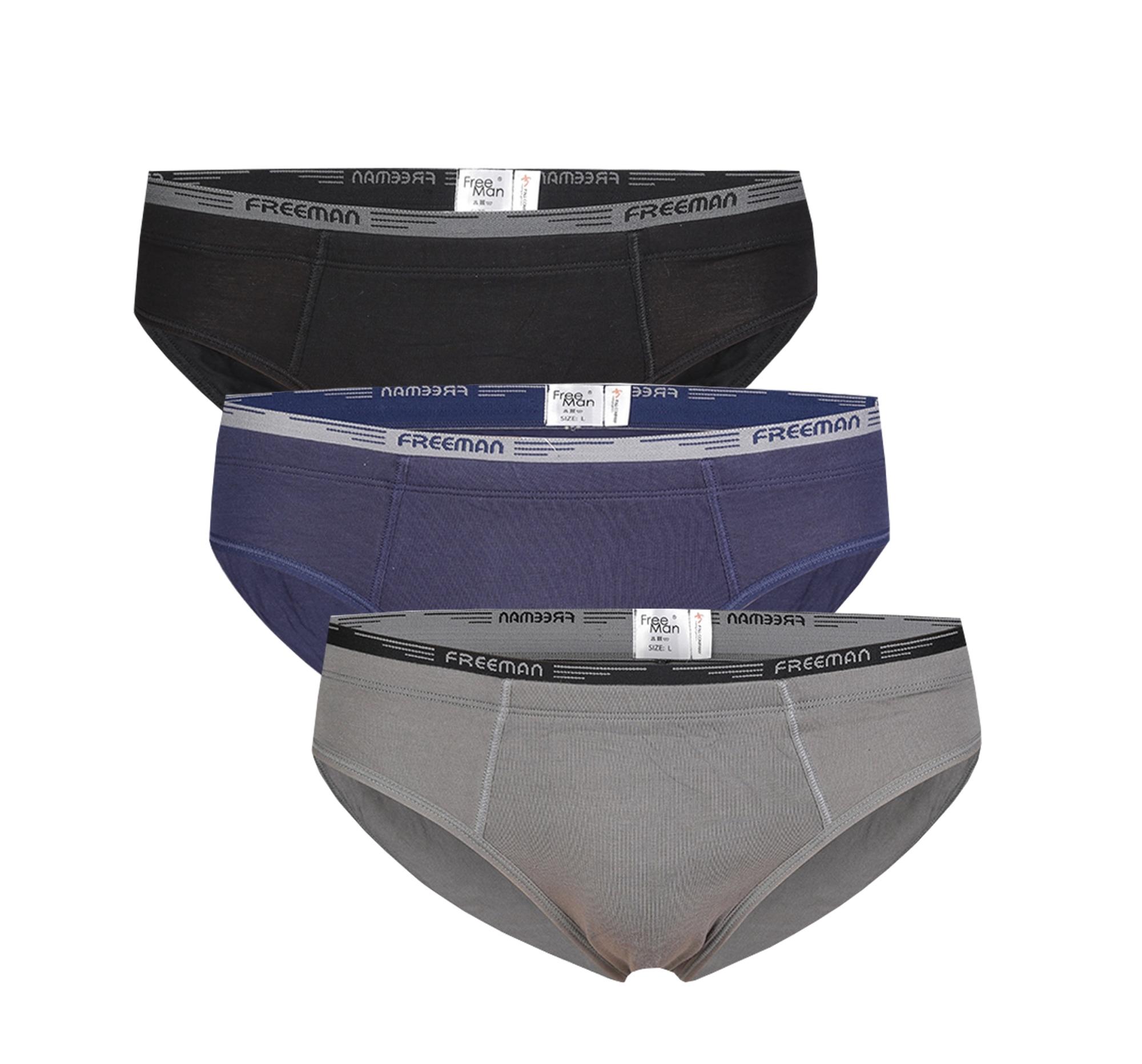 Combo 3 quần lót nam freeman 6043