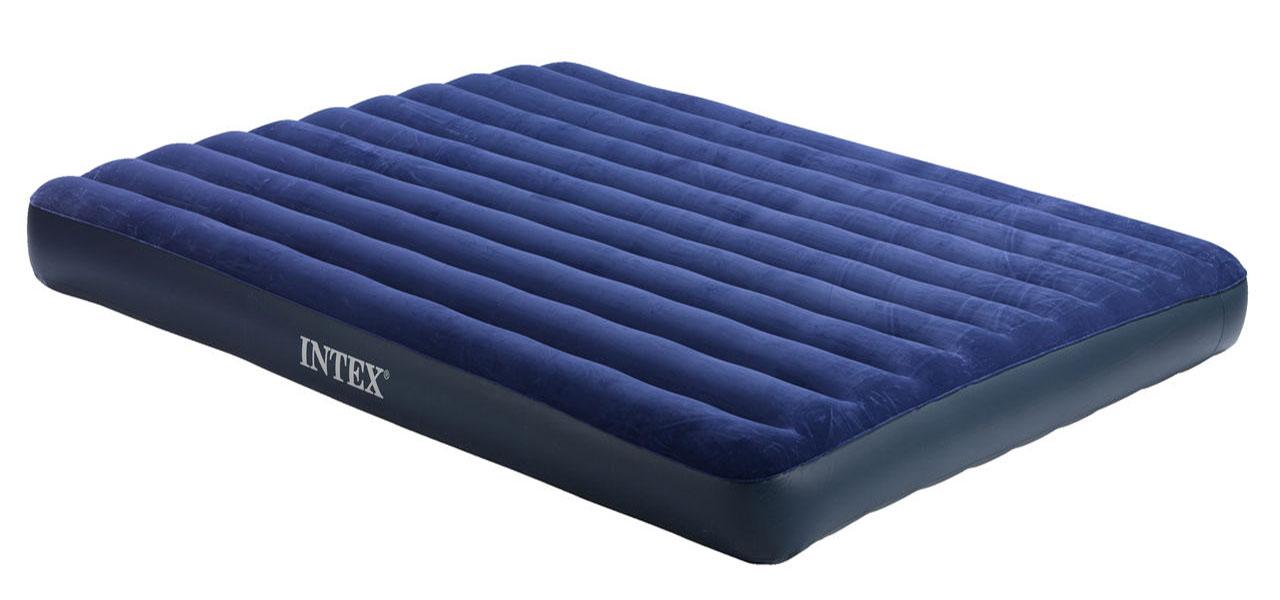 Đệm bơm hơi 152x203x22 Intex 68759 + tặng kèm bơm điện 2 chiều