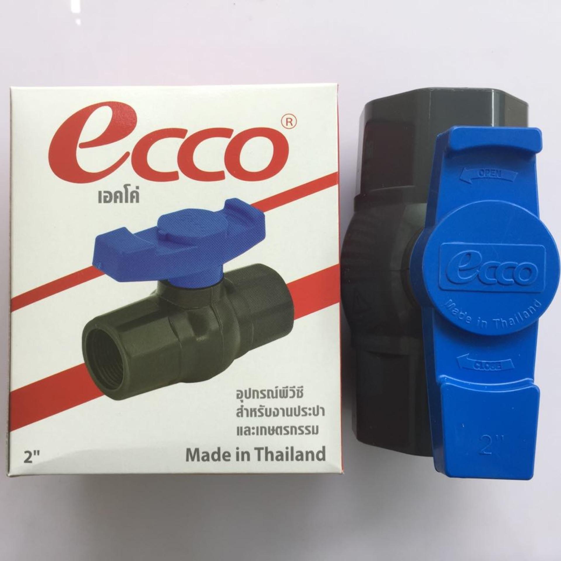 Van khóa nước ECCO phi 60 có ren trong nhập khẩu từ Thái Lan