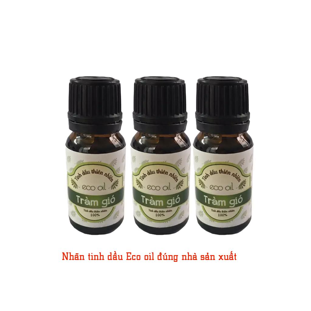 Combo 3 chai tinh dầu Tràm gió Eco oil 10ml