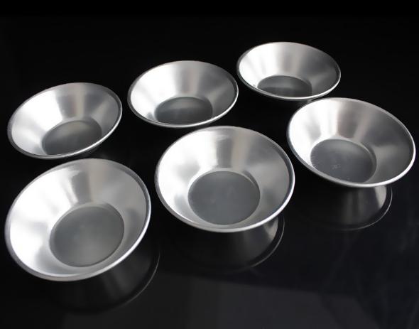 Combo 5 cốc nhôm làm bánh flan caramen cupcake