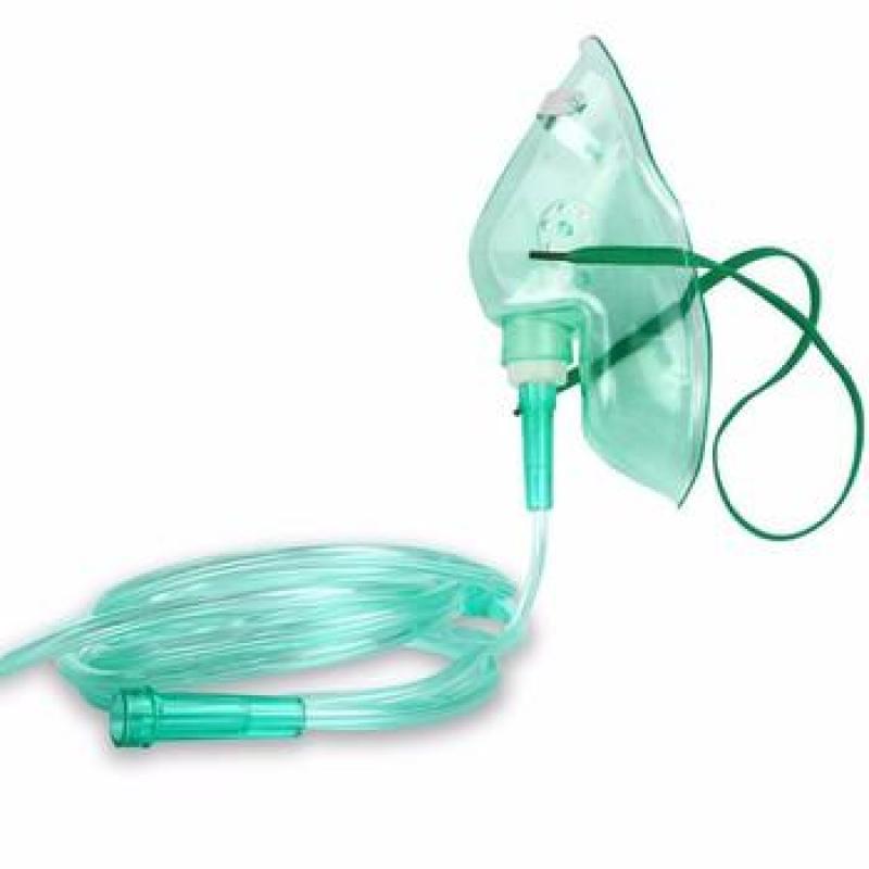 Bộ mặt nạ thở khí cho máy xông họng và máy thở oxy