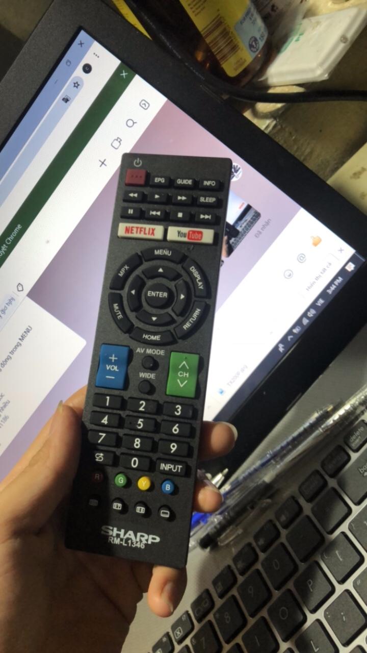 Điều khiến tivi shap lcd/led tv
