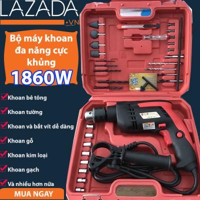 Máy khoan đa năng anpha công suất khủng 1860W