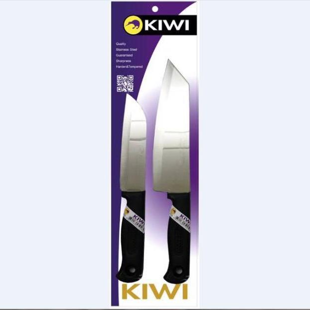 Bộ 2 dao kiwi tiện lợi cán nhựa _ vnset-a