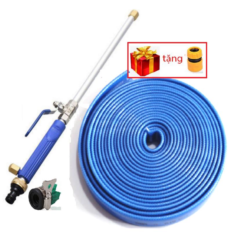 Bộ Dây và Vòi Phun Xịt Nước Rửa Xe,Tưới Cây Tăng Áp Lực Nước Loại 20m 657621 water pressure gun